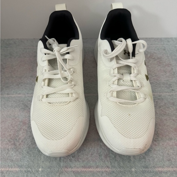 Under Armour Essential Athletic Sneakers White Women’s 12M - Picture 1 of 5
